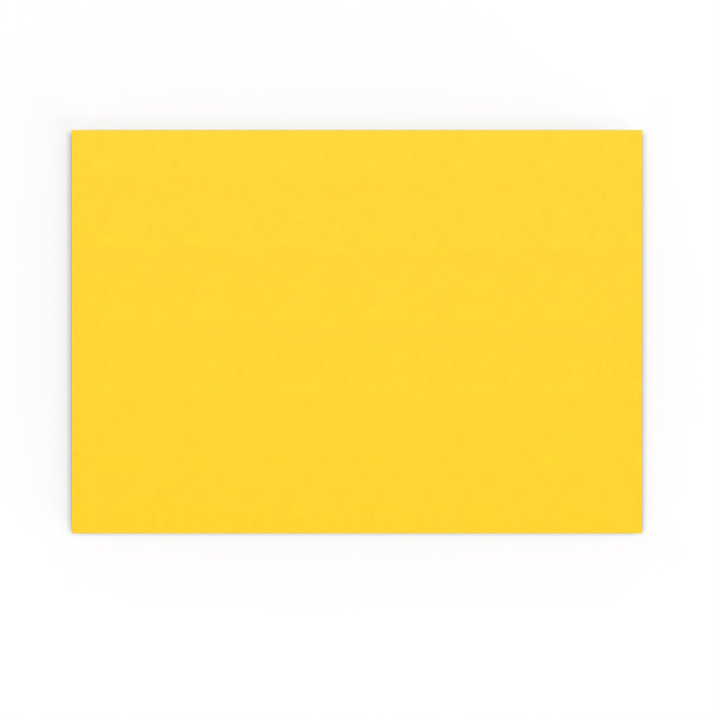 C5 Mid Yellow 120gsm Gummed V-Flap Envelope (162 x 229mm)