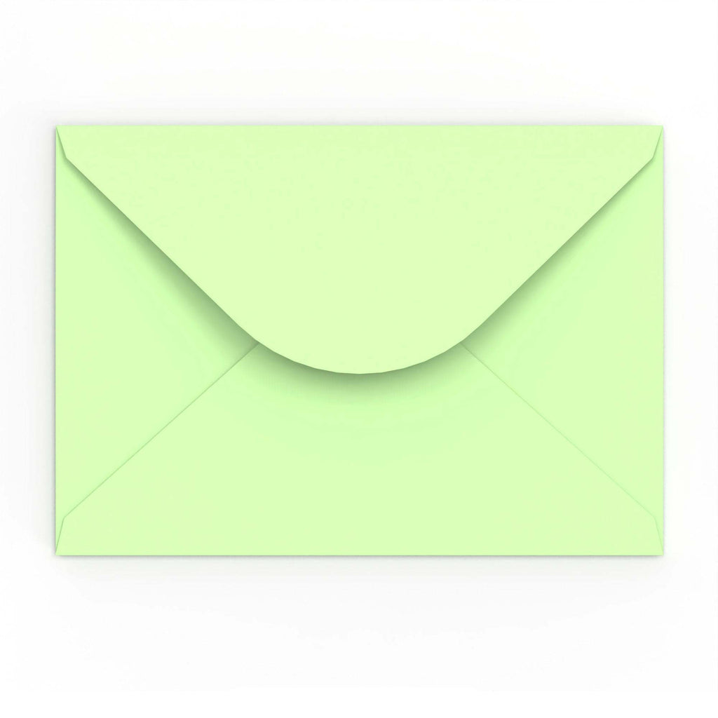 C5 Pale Green 120gsm Gummed V-Flap Envelope (162 x 229mm)