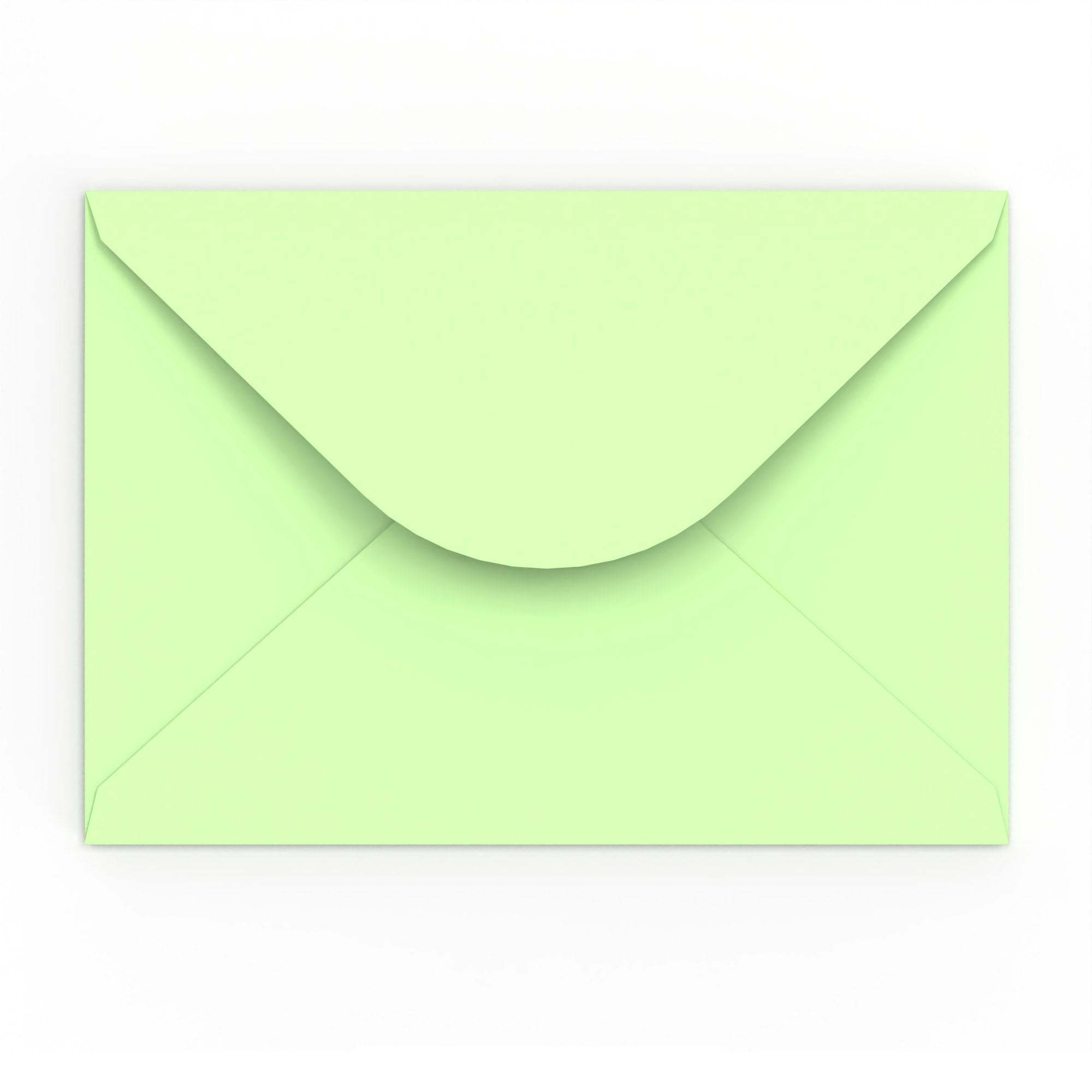 C5 Pale Green 120gsm Gummed V-Flap Envelope (162 x 229mm)