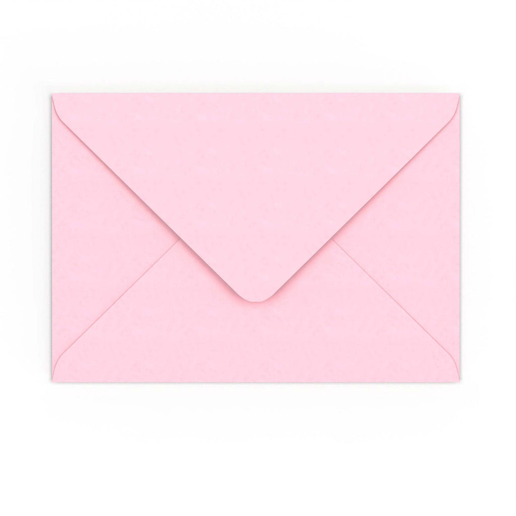 C5 Pale Pink 120gsm Gummed V-Flap Envelope (162 x 229mm)