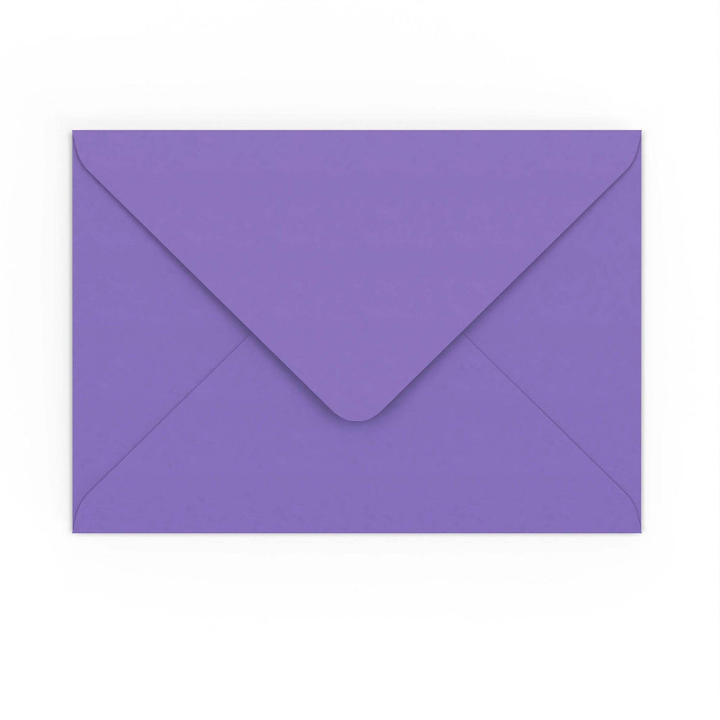 C5 Purple 120gsm Gummed V-Flap Envelope (162 x 229mm)