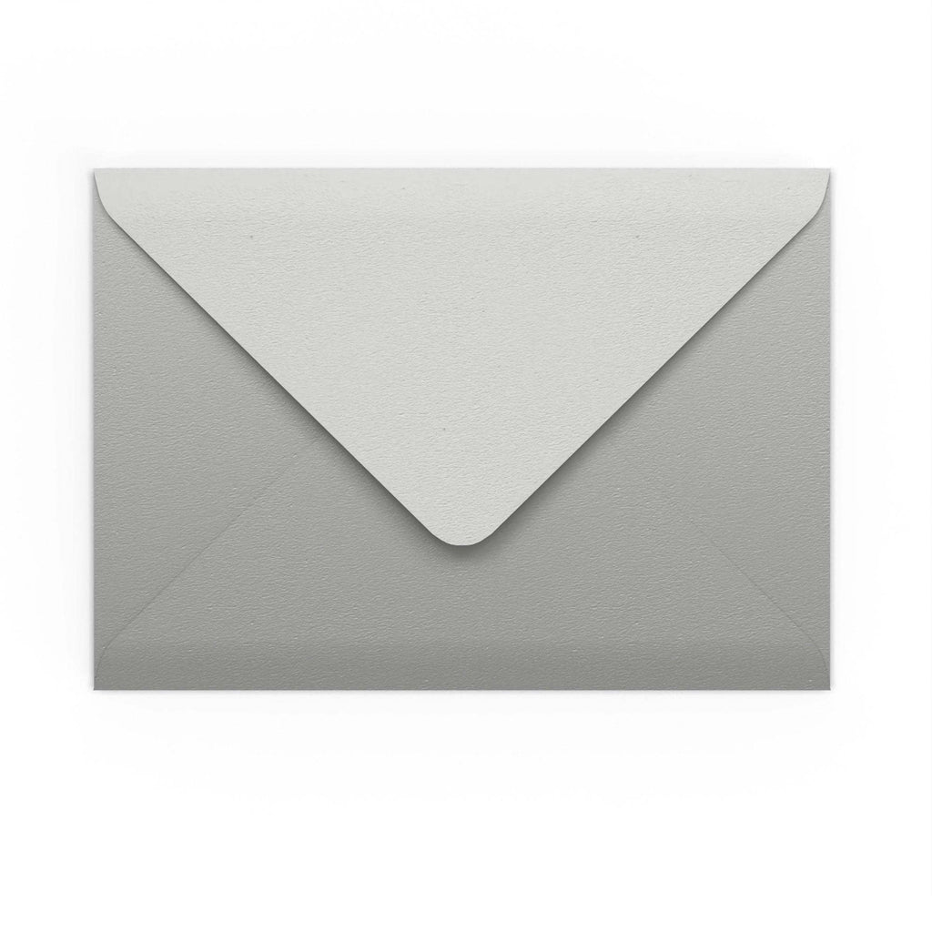 C5 Silver 120gsm Gummed V-Flap Envelope (162 x 229mm)