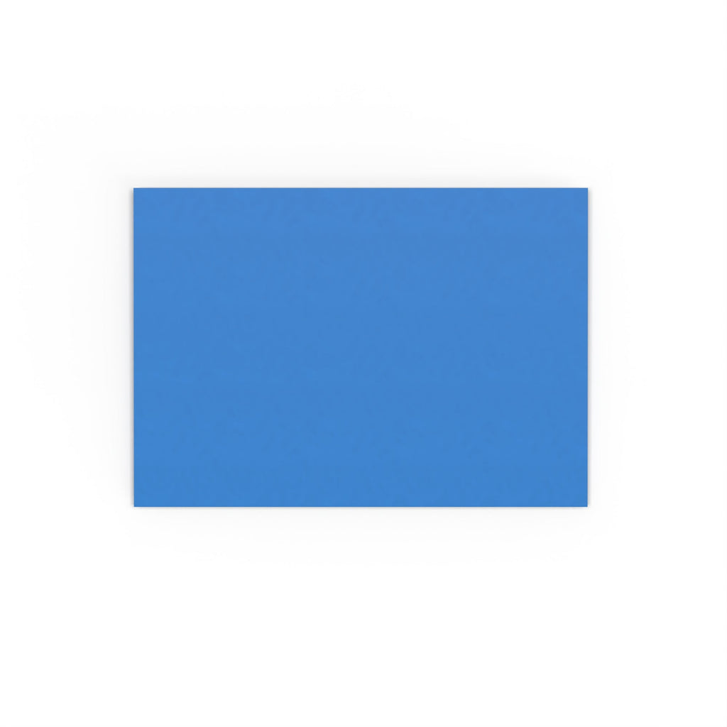 C6 Bright Blue 120gsm Gummed V-Flap Envelope (114 x 162mm)