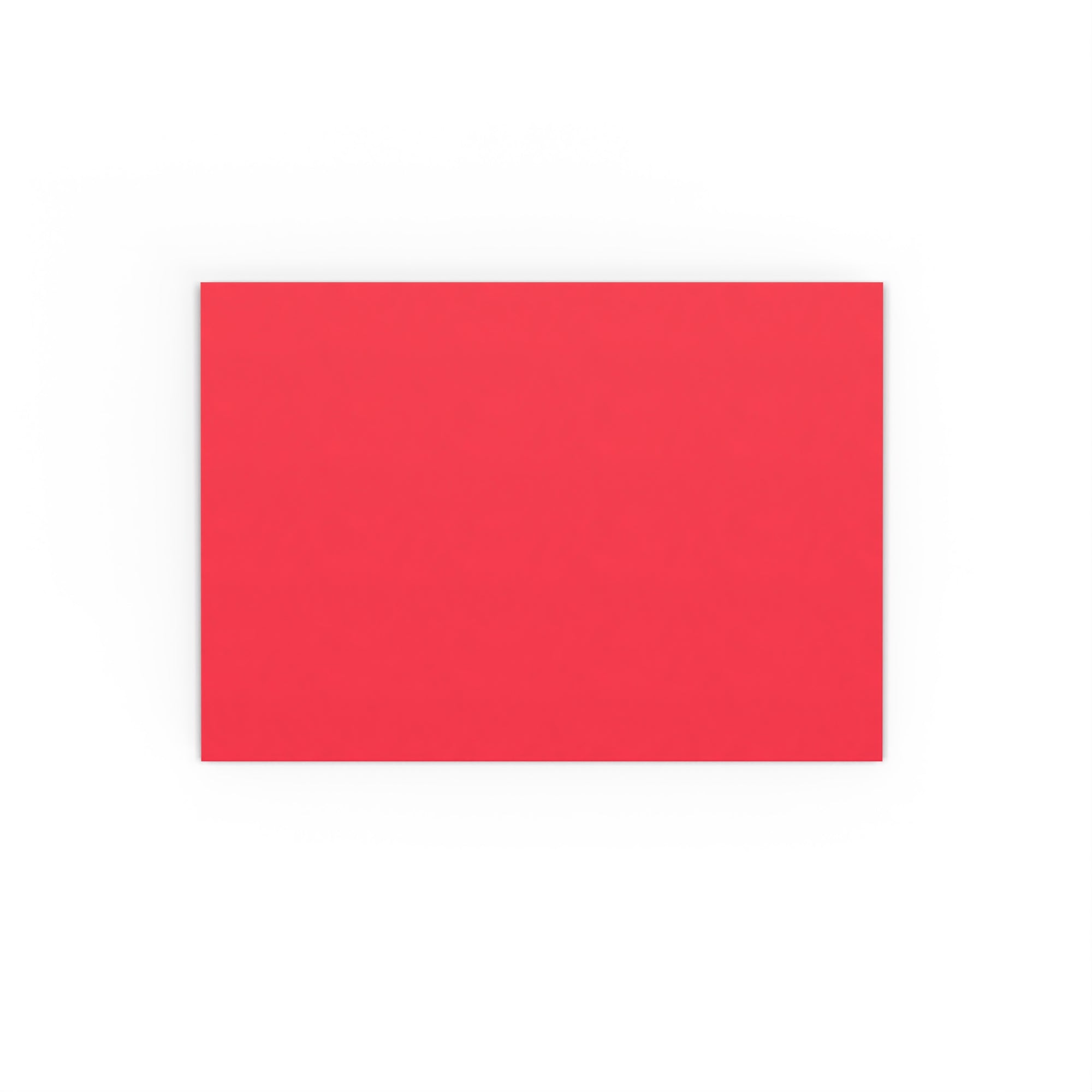 C6 Bright Red 120gsm Gummed V-Flap Envelope (114 x 162mm)
