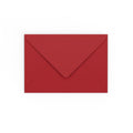 C6 Dark Red 120gsm Gummed V-Flap Envelope (114 x 162mm)