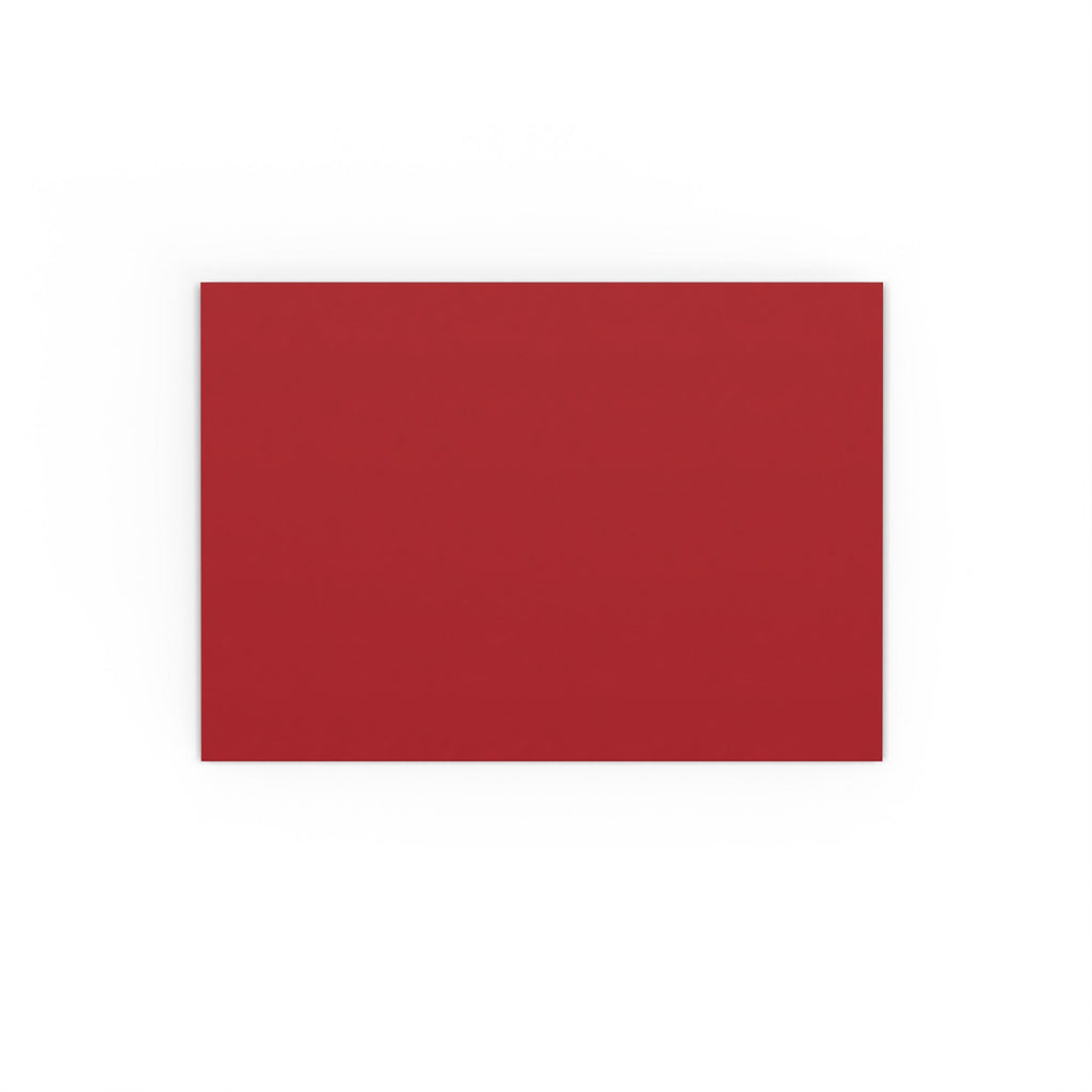 C6 Dark Red 120gsm Gummed V-Flap Envelope (114 x 162mm)