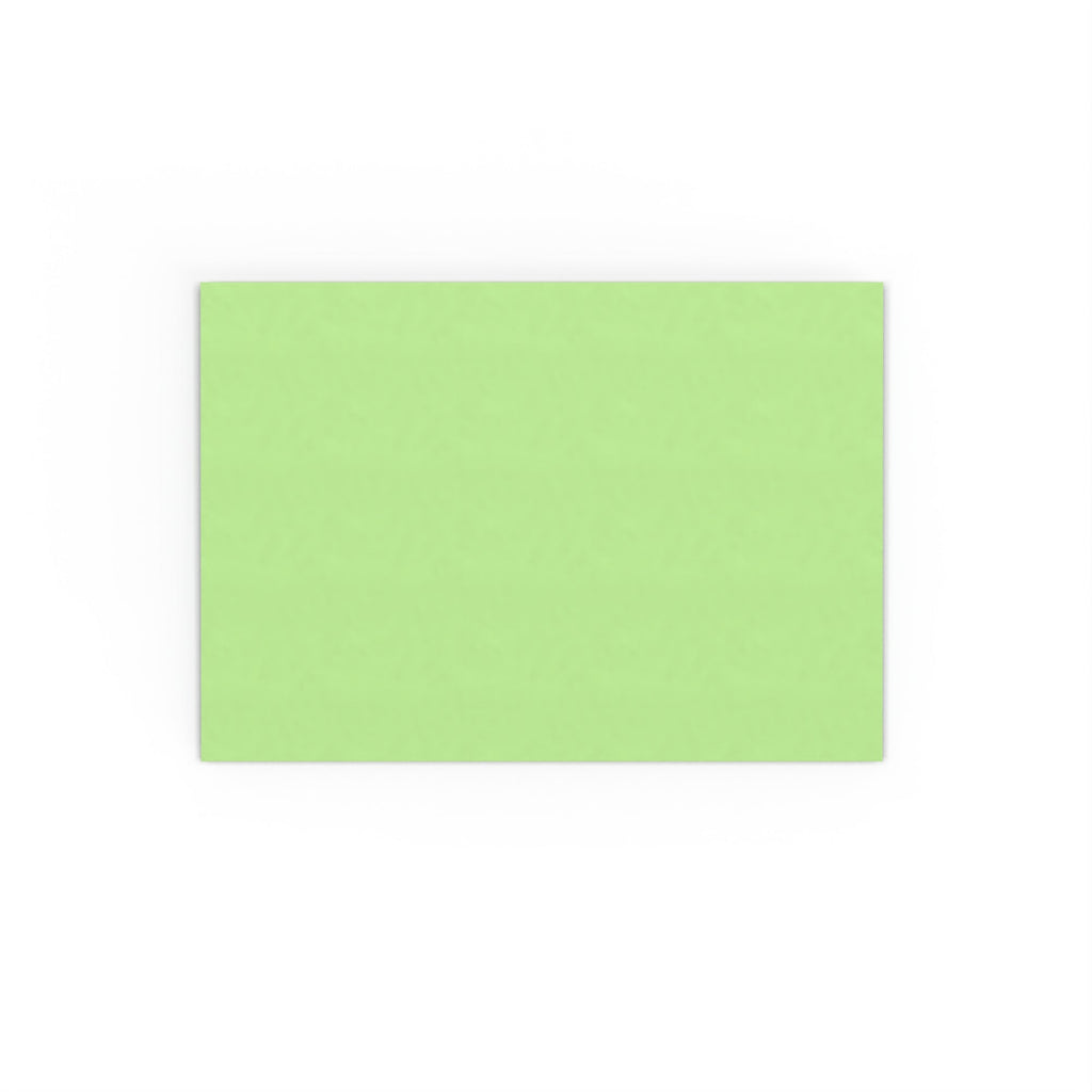 C6 Pale Green 120gsm Gummed V-Flap Envelope (114 x 162mm)
