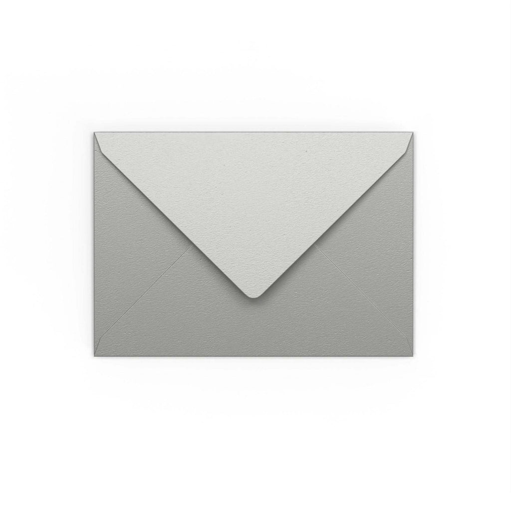 C6 Silver 120gsm Gummed V-Flap Envelope (114 x 162mm)