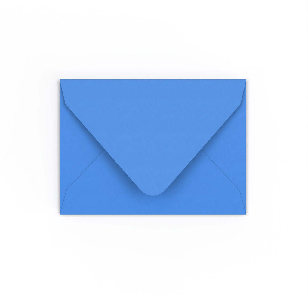 C7 Bright Blue 120gsm Gummed V-Flap Envelope (82 x 113mm)
