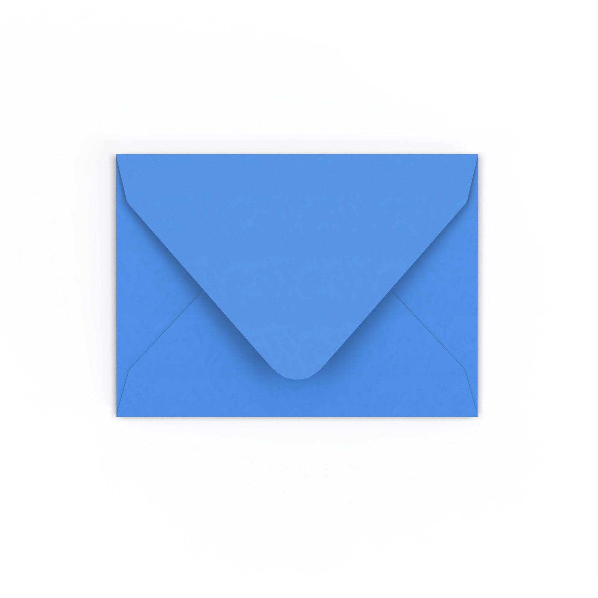 C7 Bright Blue 120gsm Gummed V-Flap Envelope (82 x 113mm)