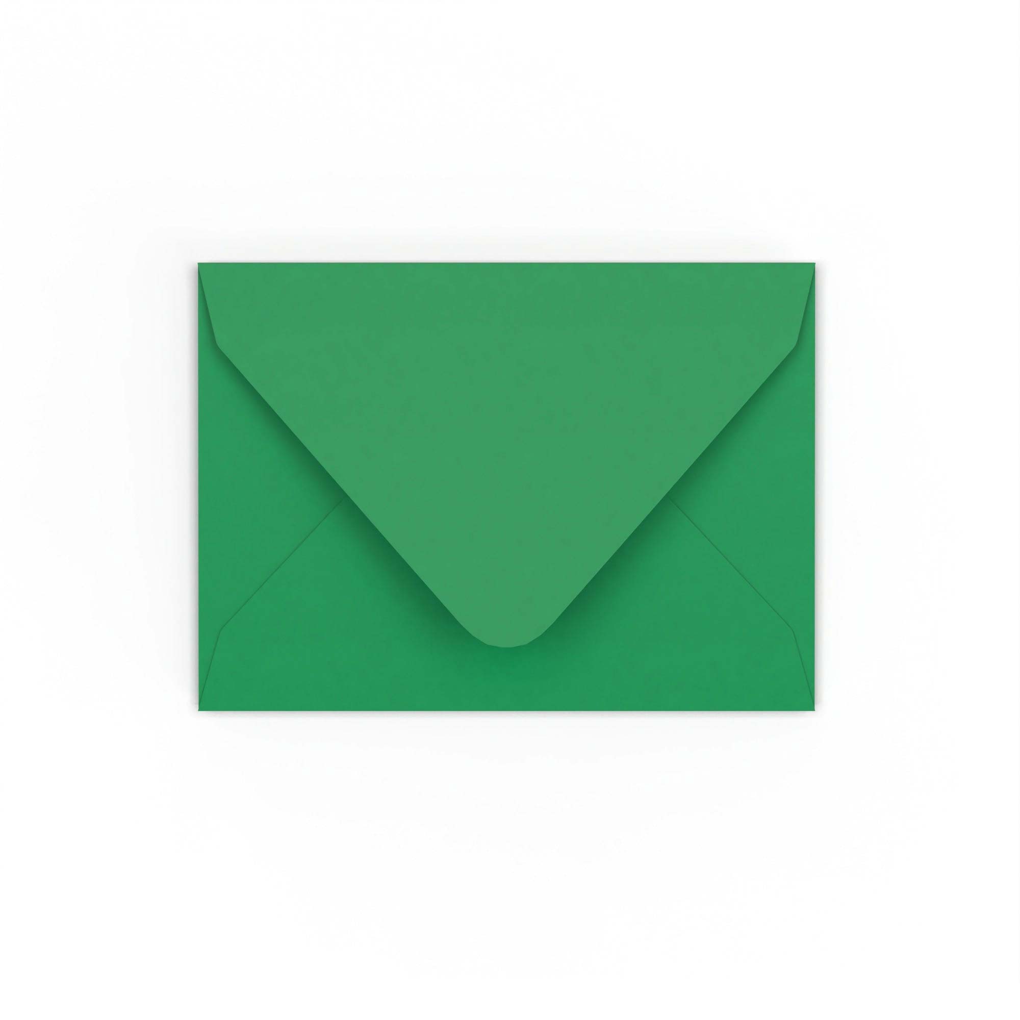 C7 Dark Green 120gsm Gummed V-Flap Envelope (82 x 113mm)