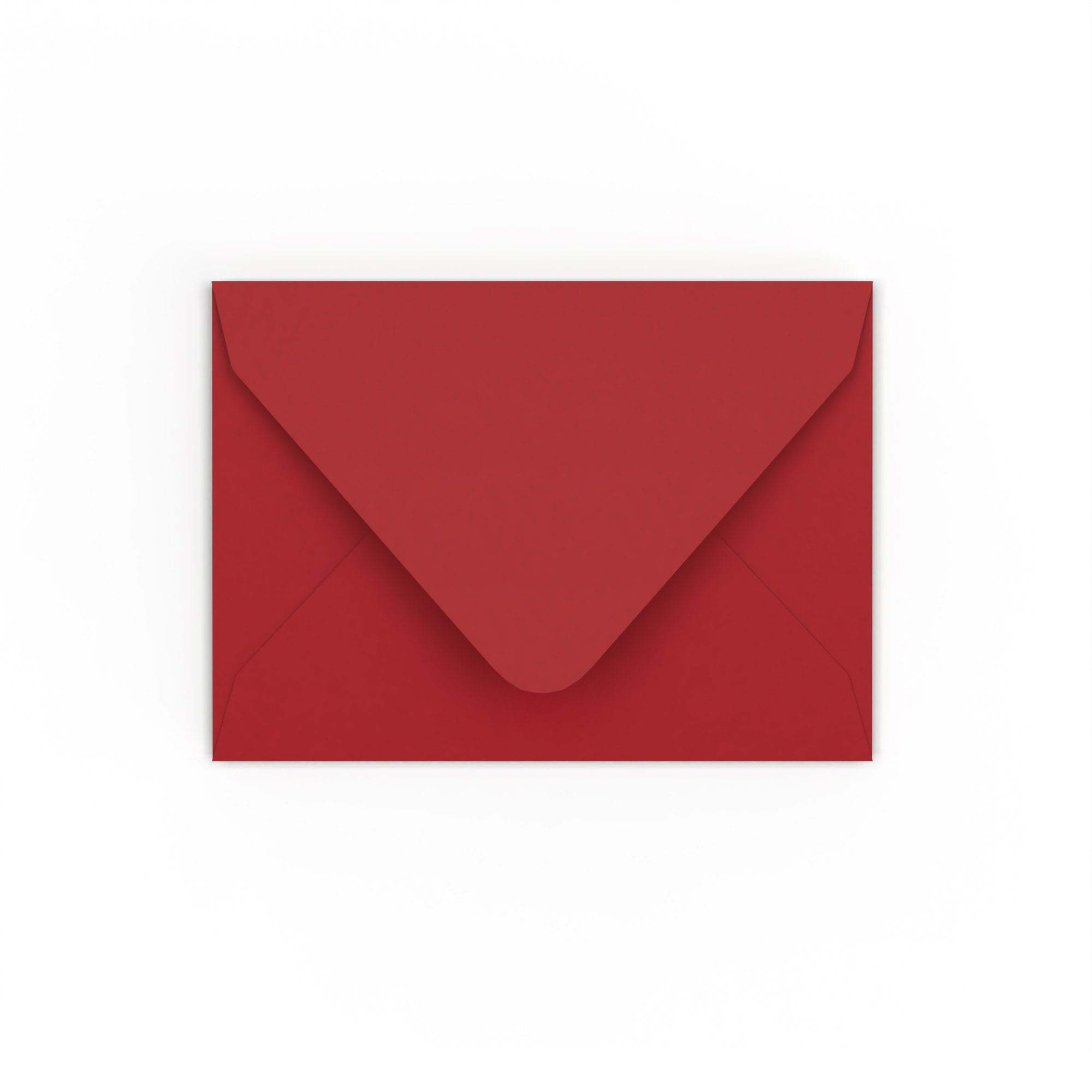 C7 Dark Red 120gsm Gummed V-Flap Envelope (82 x 113mm)