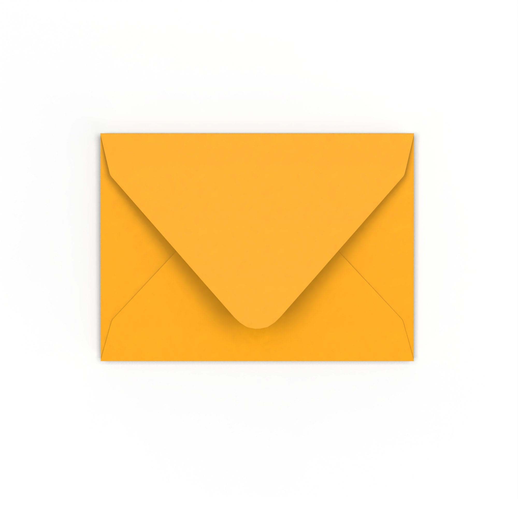 C7 Dark Yellow 120gsm Gummed V-Flap Envelope (82 x 113mm)