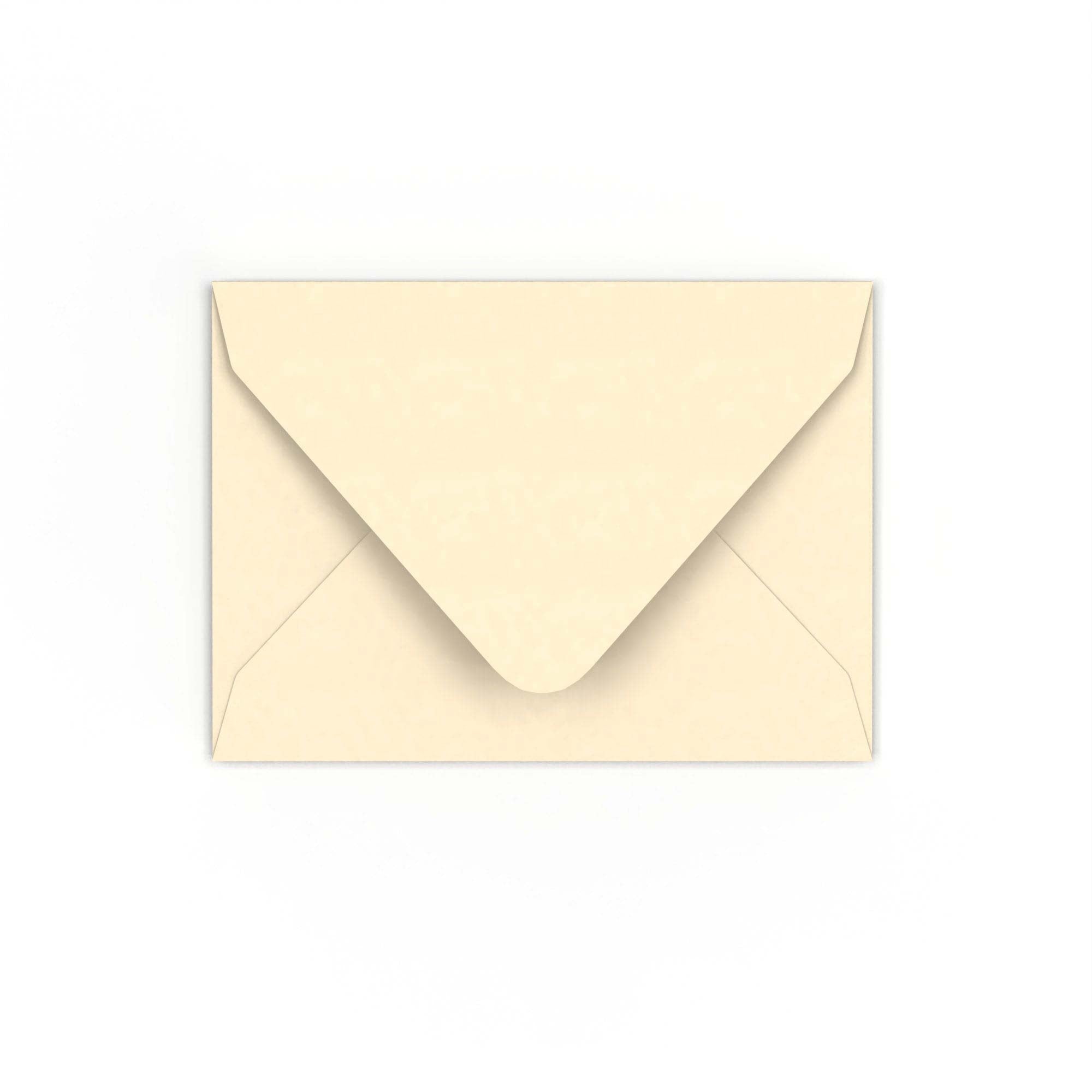 C7 Magnolia 120gsm Gummed V-Flap Envelope (82 x 113mm)