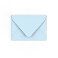 C7 Pale Blue 120gsm Gummed V-Flap Envelope (82 x 113mm)