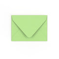 C7 Pale Green 120gsm Gummed V-Flap Envelope (82 x 113mm)