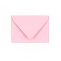 C7 Pale Pink 120gsm Gummed V-Flap Envelope (82 x 113mm)