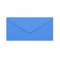 DL Bright Blue 120gsm Gummed V-Flap Envelope (110 x 220mm)