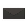 DL Black 120gsm Gummed V-Flap Envelope (110 x 220mm)