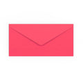 DL Bright Pink 120gsm Gummed V-Flap Envelope (110 x 220mm)