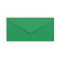 DL Dark Green 120gsm Gummed V-Flap Envelope (110 x 220mm)
