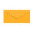 DL Dark Yellow 120gsm Gummed V-Flap Envelope (110 x 220mm)