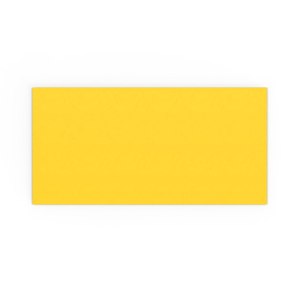 DL Mid Yellow 120gsm Gummed V-Flap Envelope (110 x 220mm)