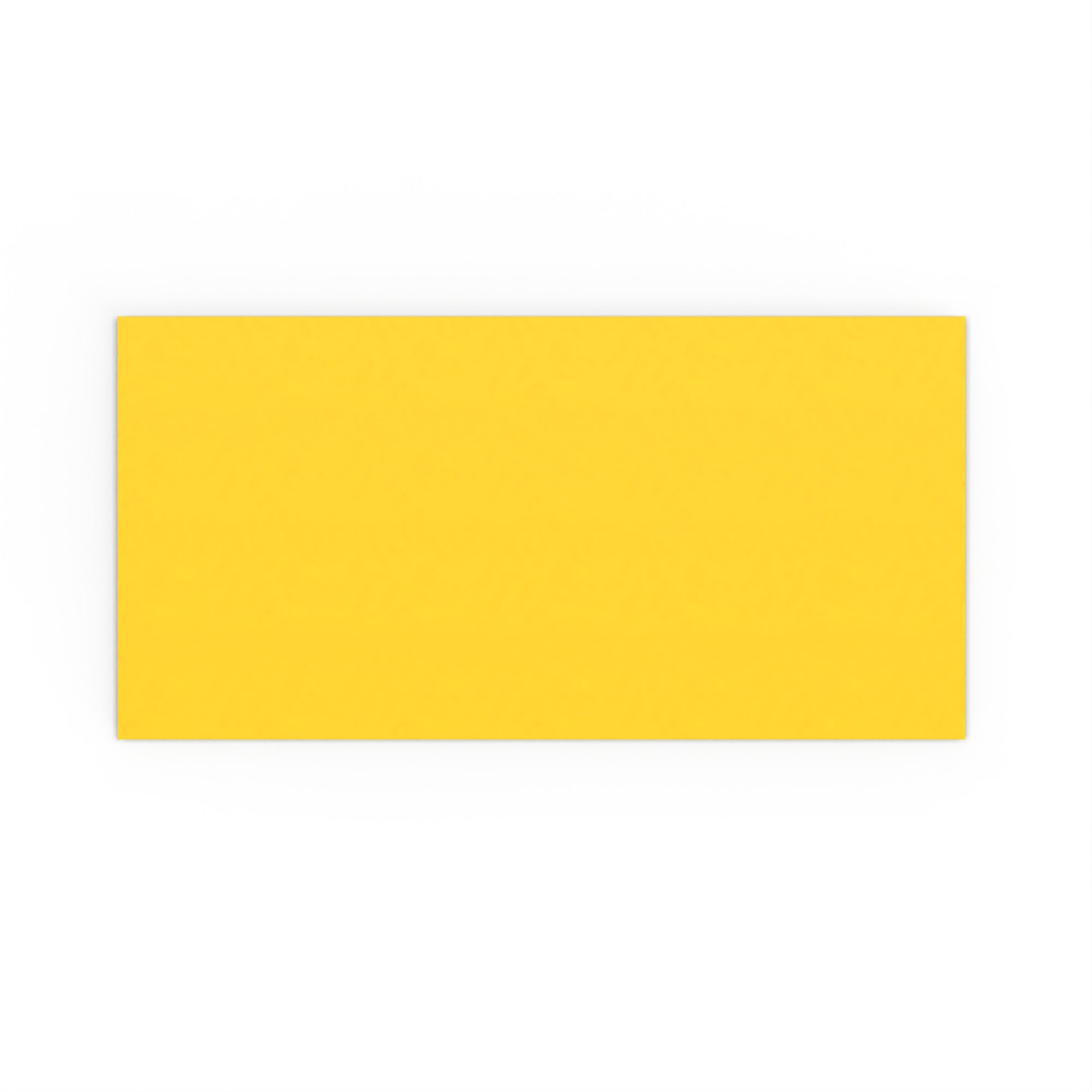 DL Mid Yellow 120gsm Gummed V-Flap Envelope (110 x 220mm)
