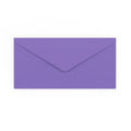 DL Purple 120gsm Gummed V-Flap Envelope (110 x 220mm)