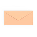 DL Salmon Pink 120gsm Gummed V-Flap Envelope (110 x 220mm)