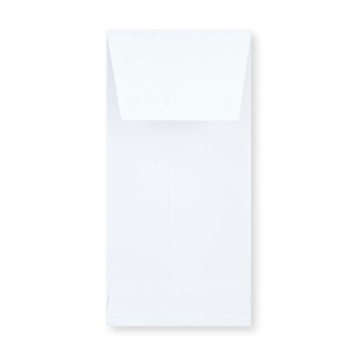 DL White 120gsm Recycled Peel & Seal Gusset Envelope (220 x 110 x 25mm)