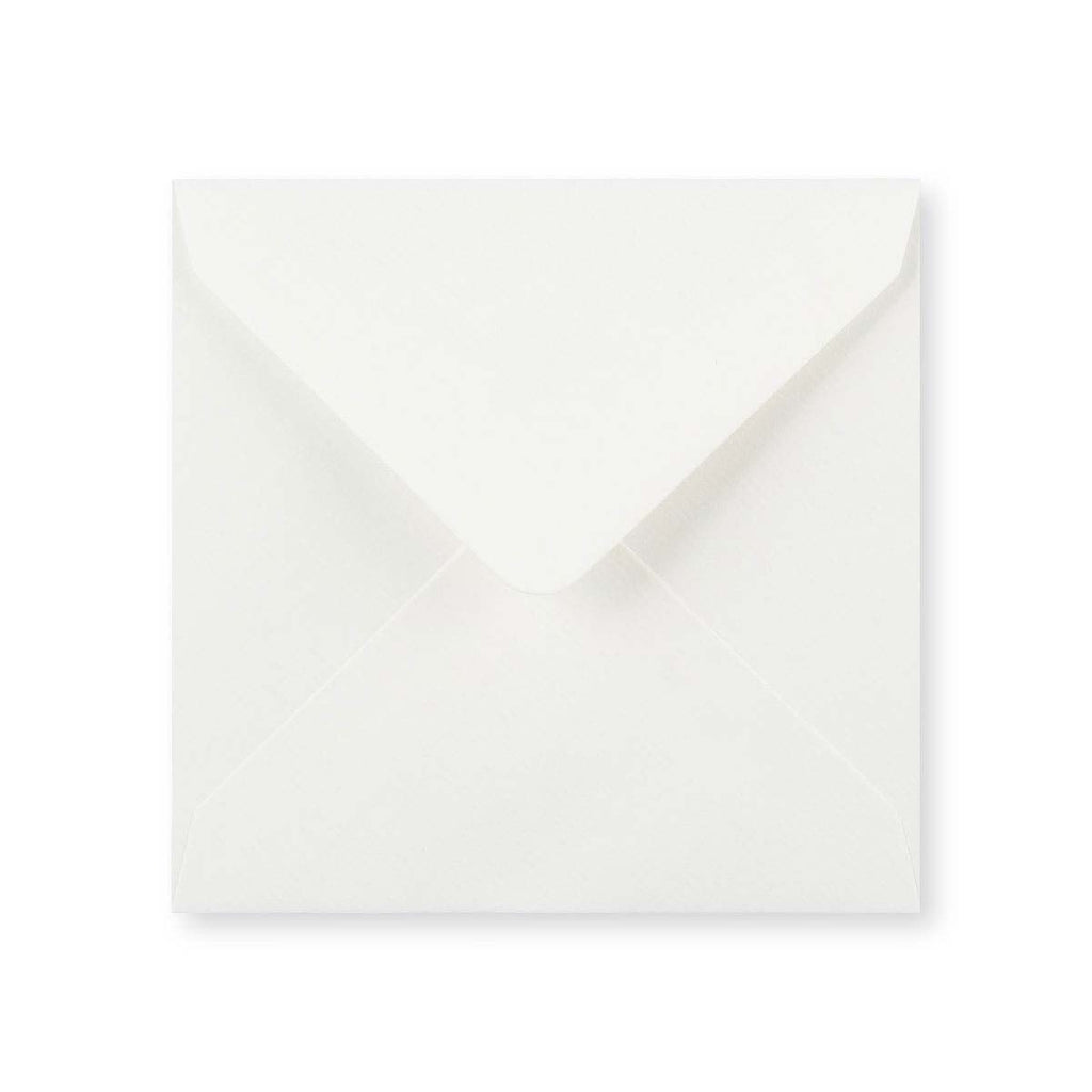 White 90gsm Gummed V-Flap Envelope (130 x 130mm)