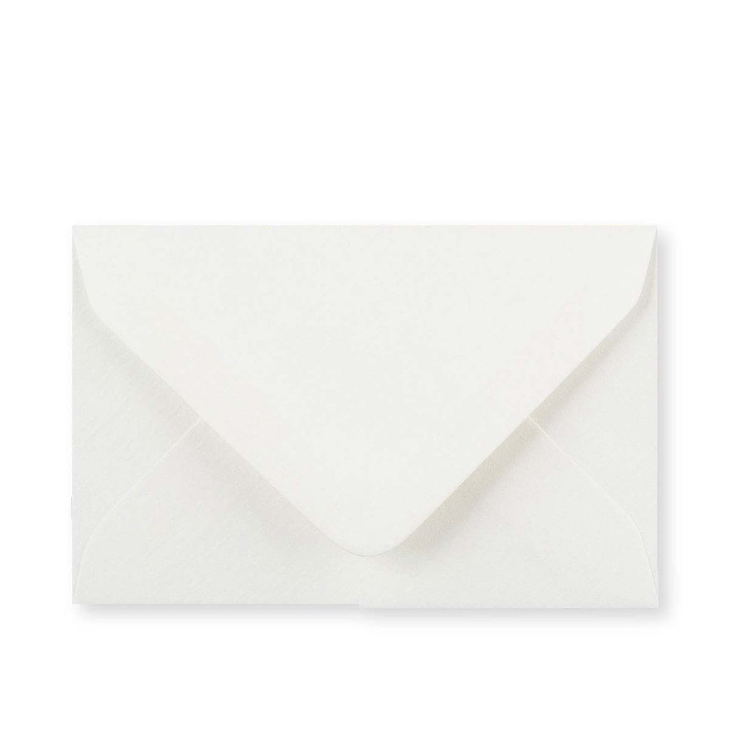 White 90gsm Gummed V-Flap Envelope (62 x 94mm)