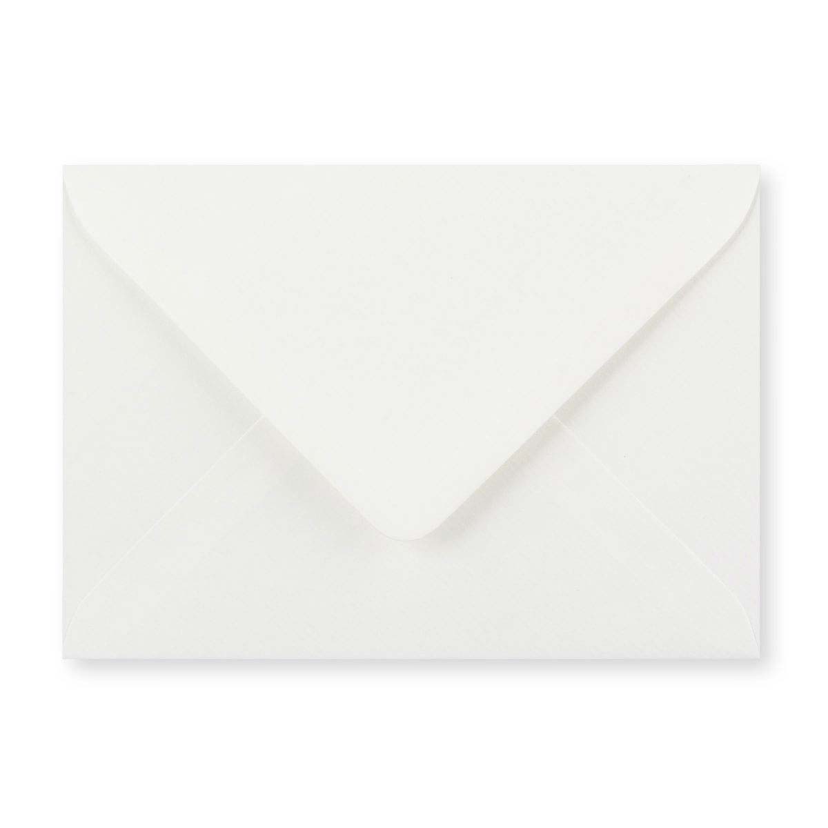 C6 White 90gsm Gummed V-Flap Envelope (114 x 162mm)