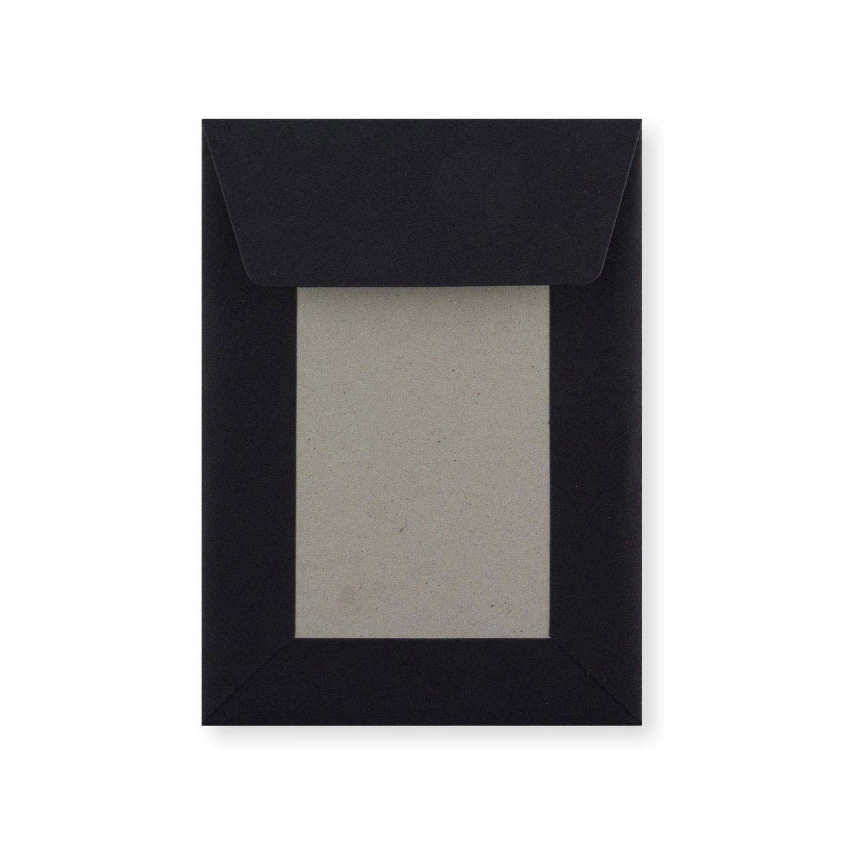 C6 Black Board Back 120gsm Peel & Seal Envelope (162 x 114mm)