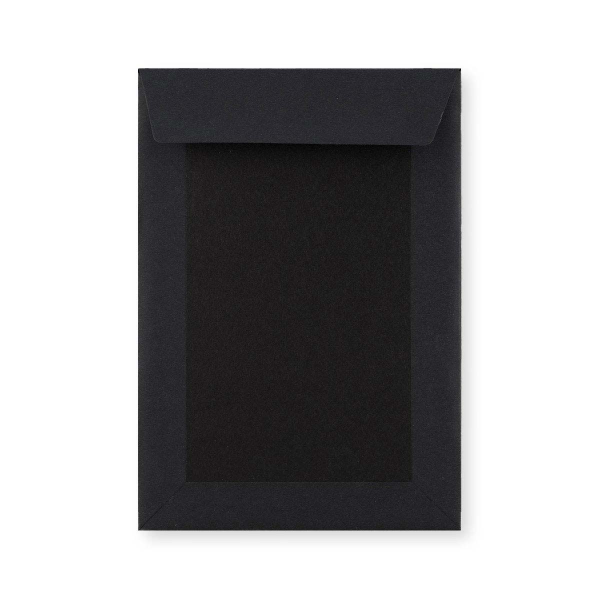 C5 Black Board Back 120gsm Peel & Seal Envelope (229 x 162mm)