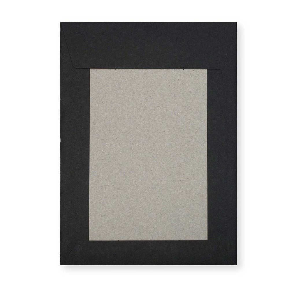 C5 Black Board Back 120gsm Peel & Seal Envelope (229 x 162mm)