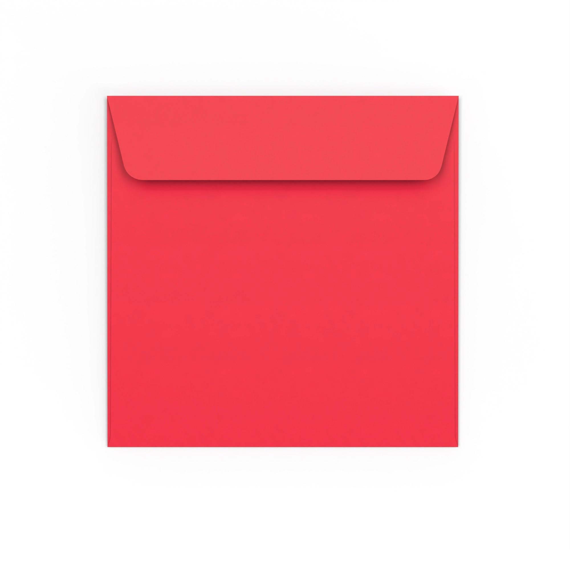 Bright Red Peel & Seal 120gsm Envelope (155 x 155mm)