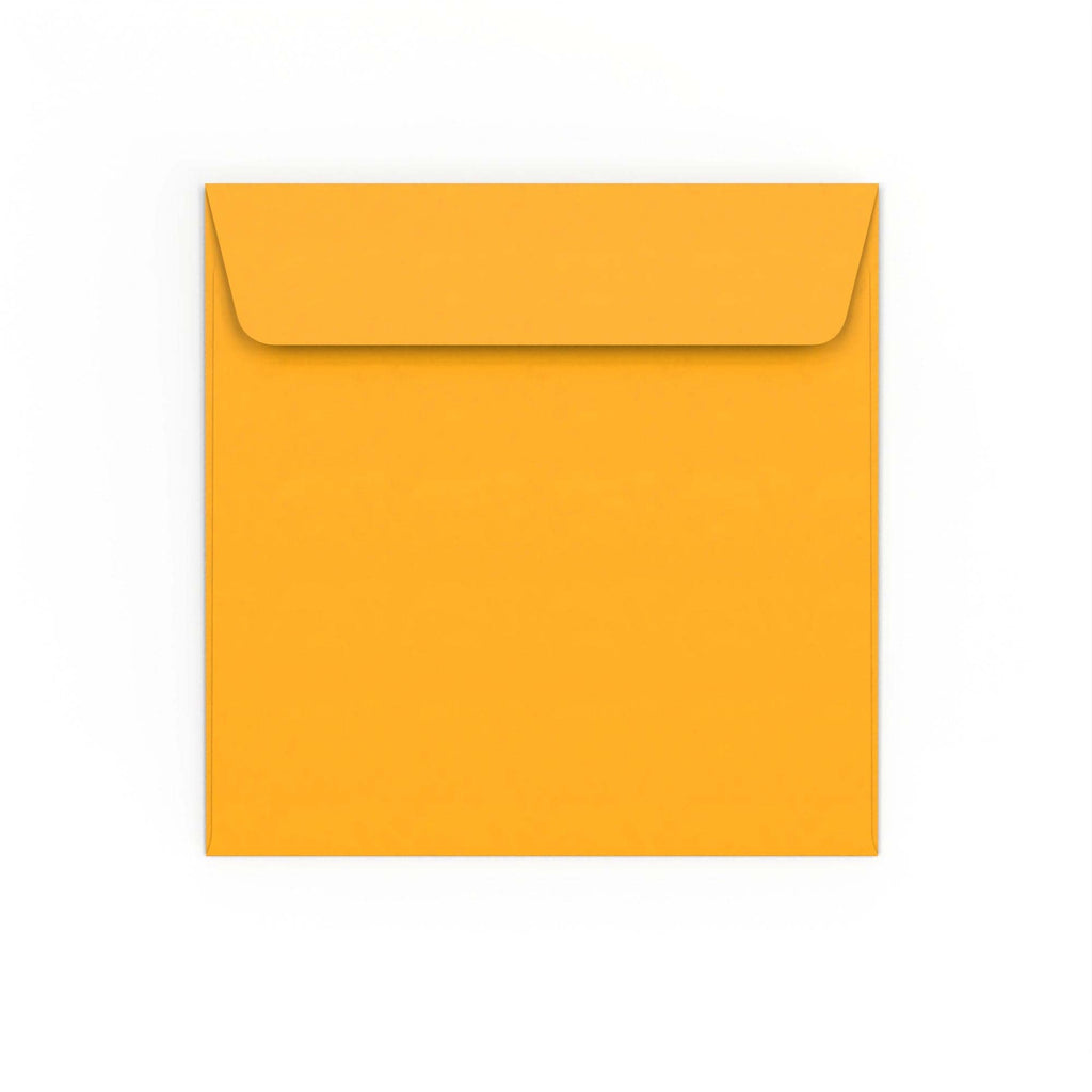 Dark Yellow Peel & Seal 120gsm Envelope (155 x 155mm)