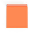 Orange Gummed V-Flap 120gsm Envelope (220 x 220mm)