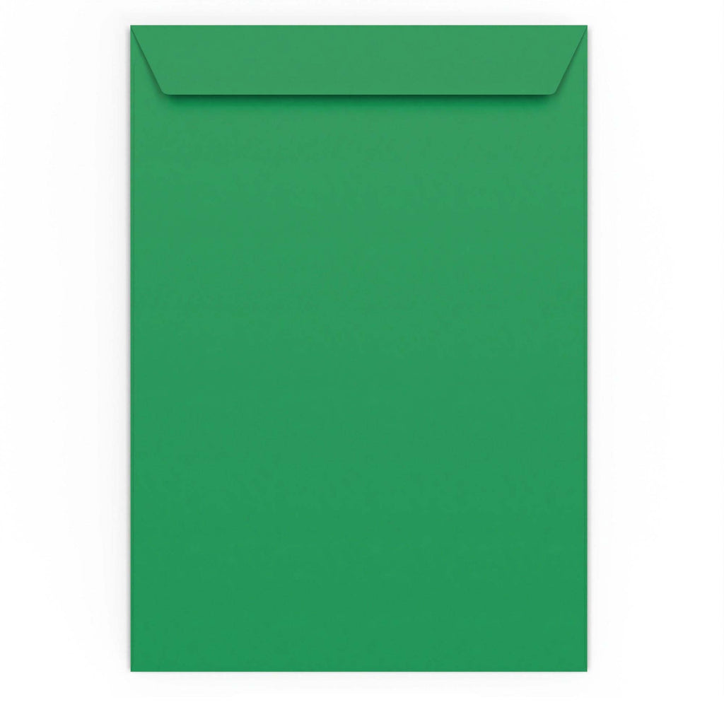 C4 Dark Green 120gsm Peel & Seal Envelope (324 x 229mm)