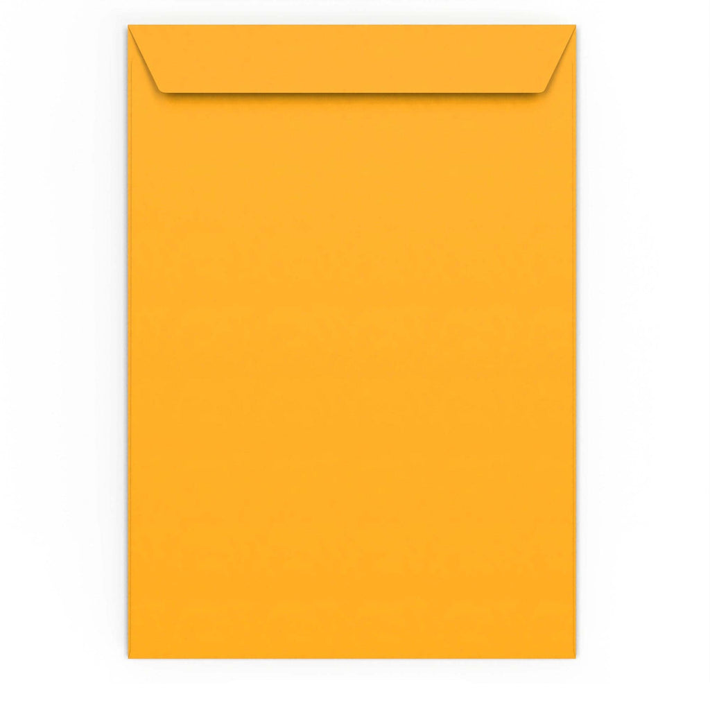 C4 Dark Yellow 120gsm Peel & Seal Envelope (324 x 229mm)