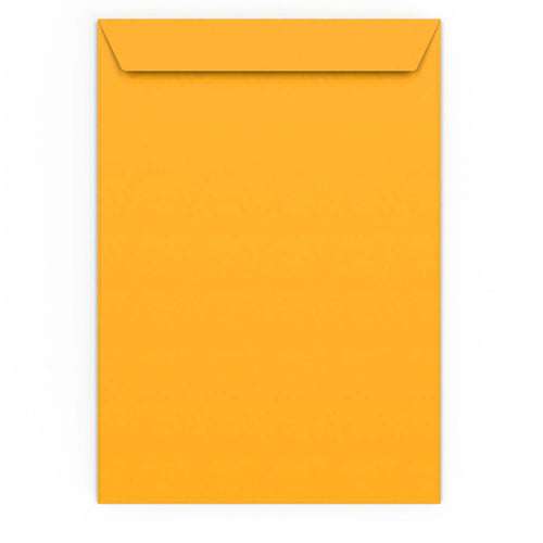 C4 Dark Yellow 120gsm Peel & Seal Envelope (324 x 229mm)