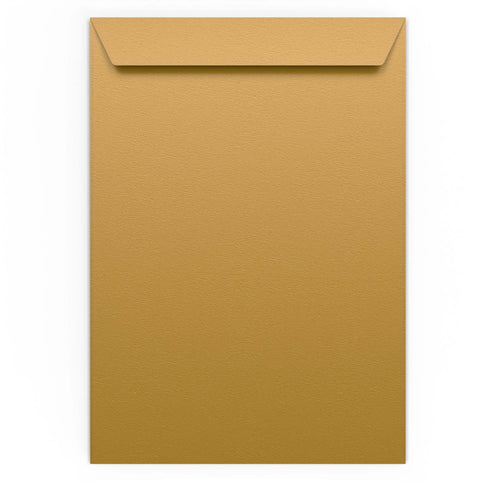 C4 Gold 120gsm Peel & Seal Coloured Envelope (324 x 229mm)