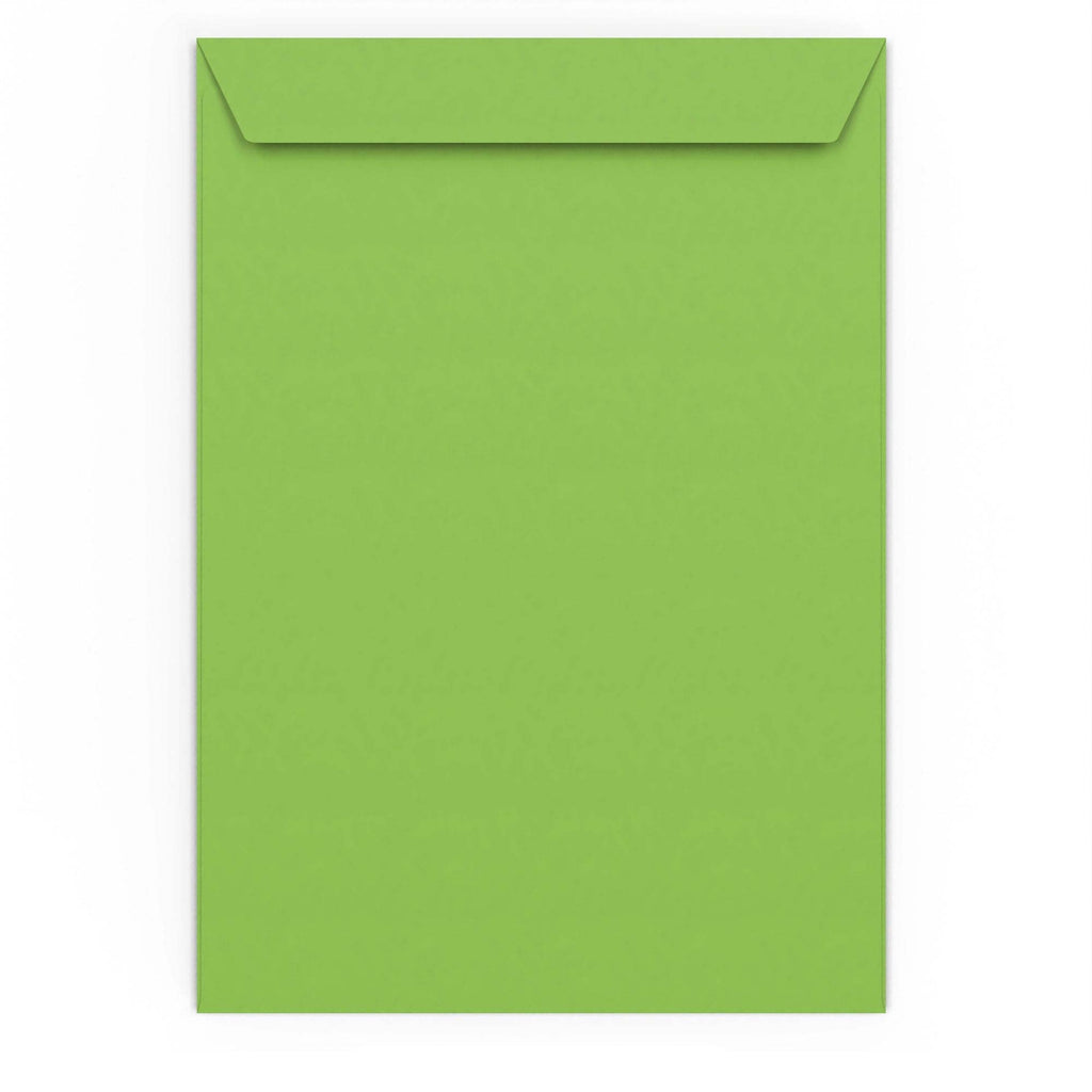 C4 Mid Green 120gsm Peel & Seal Envelope (324 x 229mm)