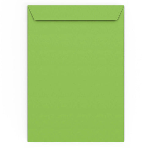 C4 Mid Green 120gsm Peel & Seal Envelope (324 x 229mm)
