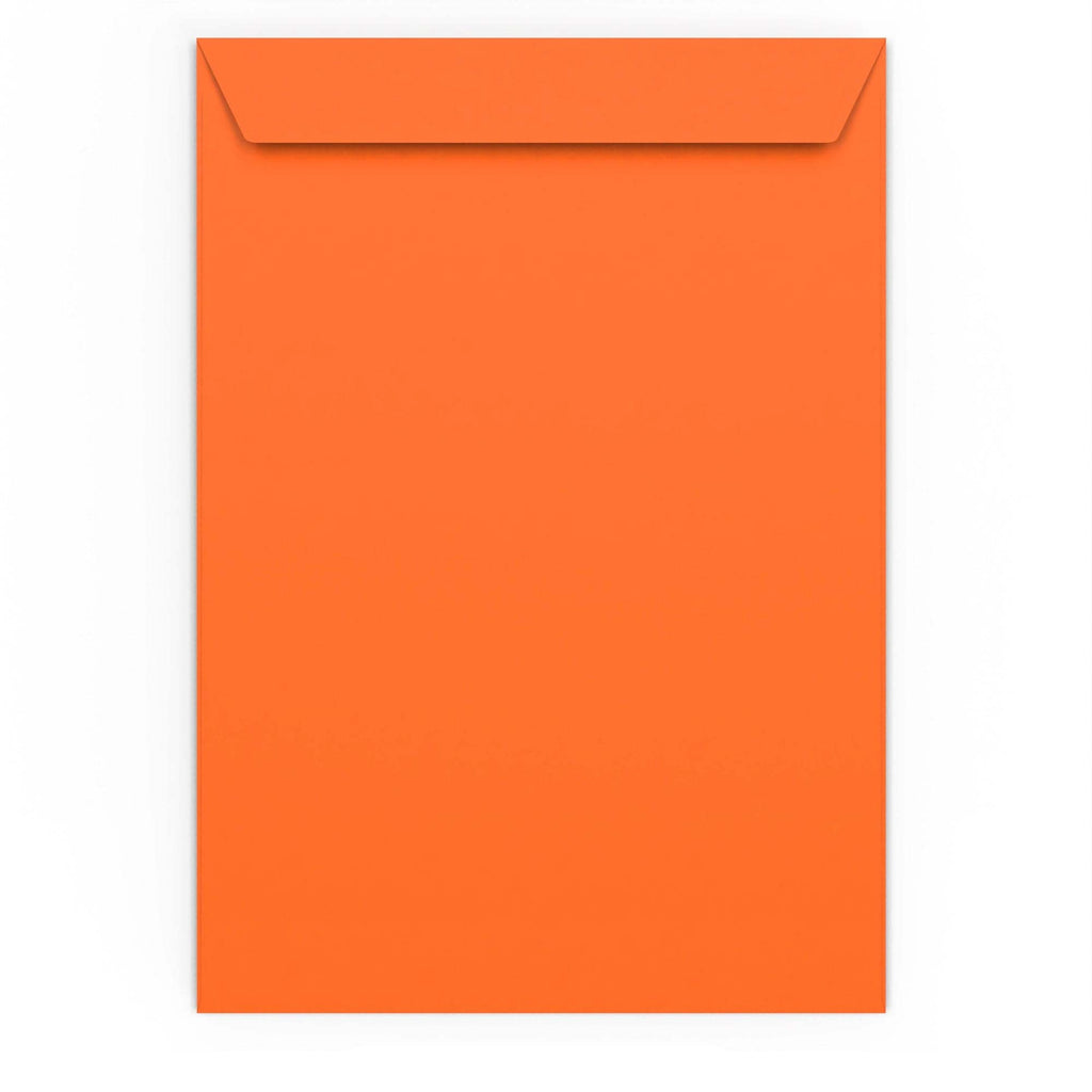 C4 Orange 120gsm Peel & Seal Envelope (324 x 229mm)