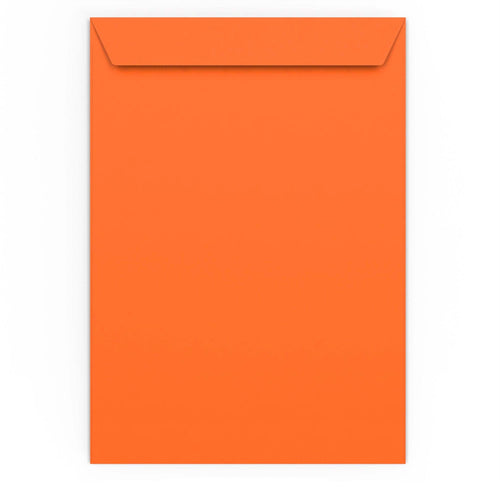 C4 Orange 120gsm Peel & Seal Envelope (324 x 229mm)