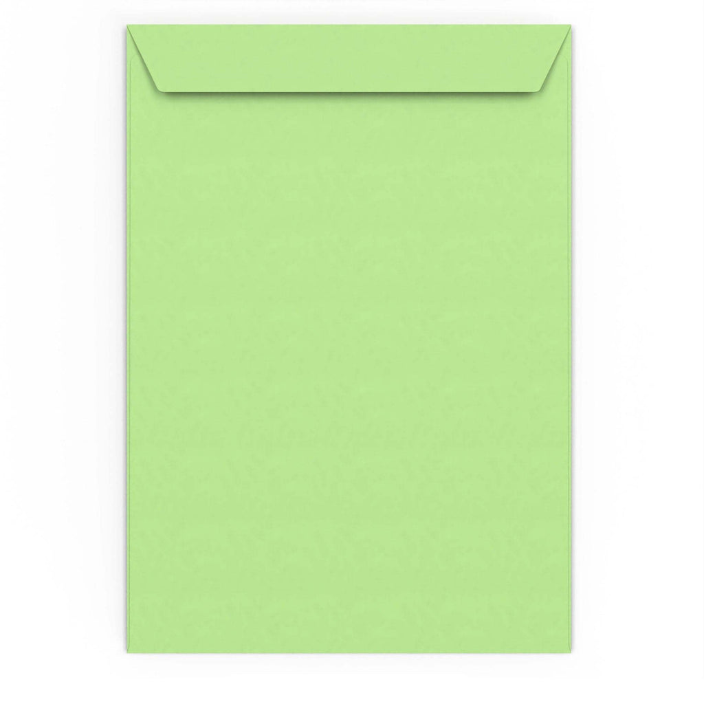 C4 Pale Green 120gsm Peel & Seal Envelope (324 x 229mm)