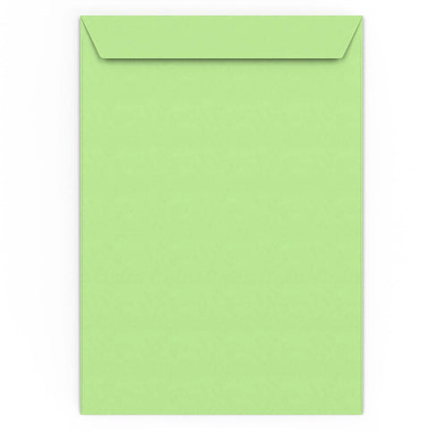 C4 Pale Green 120gsm Peel & Seal Envelope (324 x 229mm)